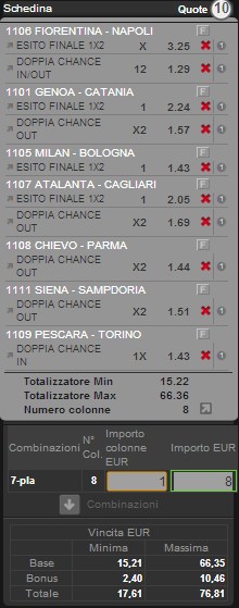 sistema integrale serie a 19 - 20 gennaio 2013